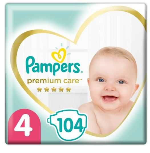 pampers 104 szt