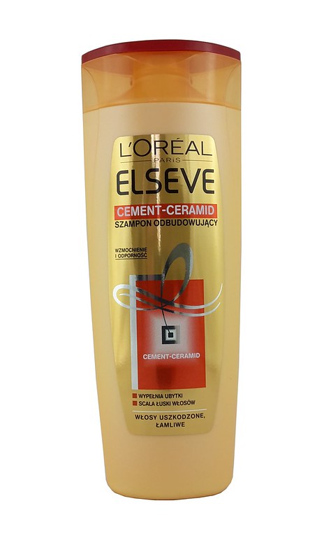 loreal paris elseve cement-ceramid szampon odbudowujący do włosów