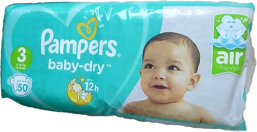 pampers new baby dry 3 midi