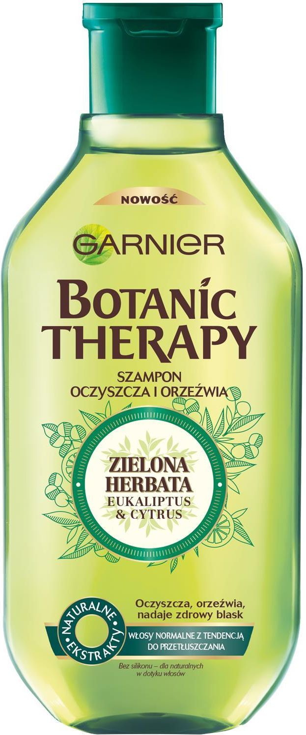 garnier zielona herbata szampon