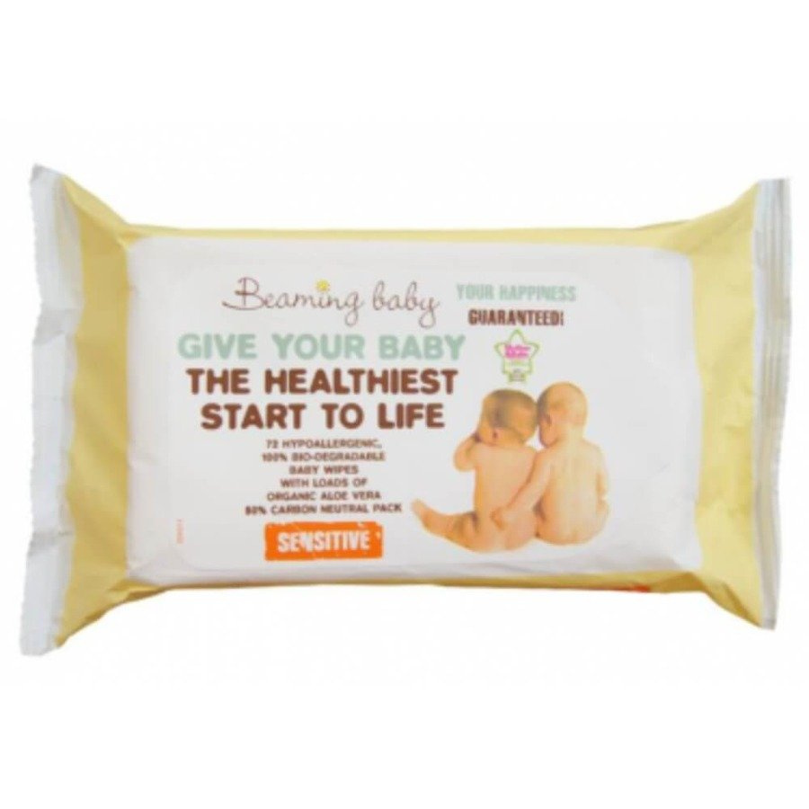 beaming baby organiczne chusteczki nawilżane