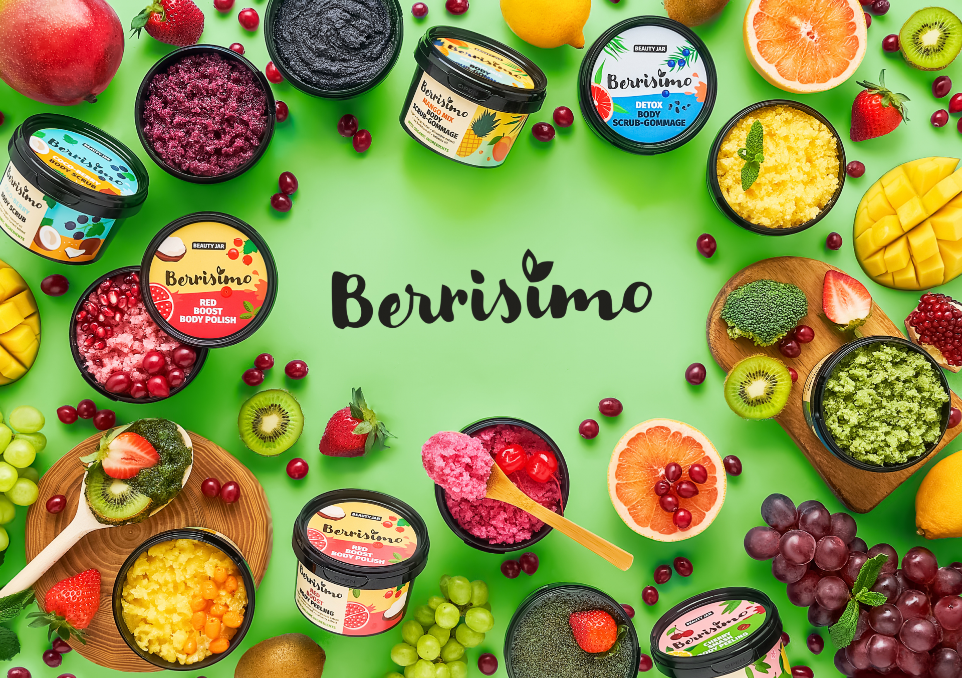 Beauty Jar Berrisimo Berry Tart peeling do ciała 350g