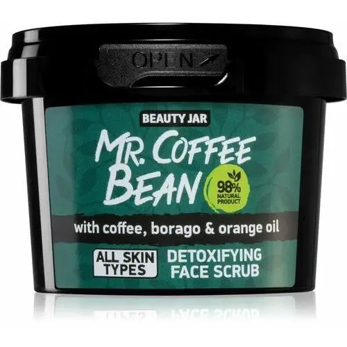 Beauty Jar Mr.Coffee Bean detoksykujący peeling do twarzy 50g