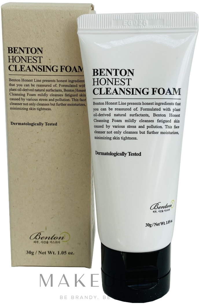 benton honest cleansing foam pianka oczyszczająca do twarzy