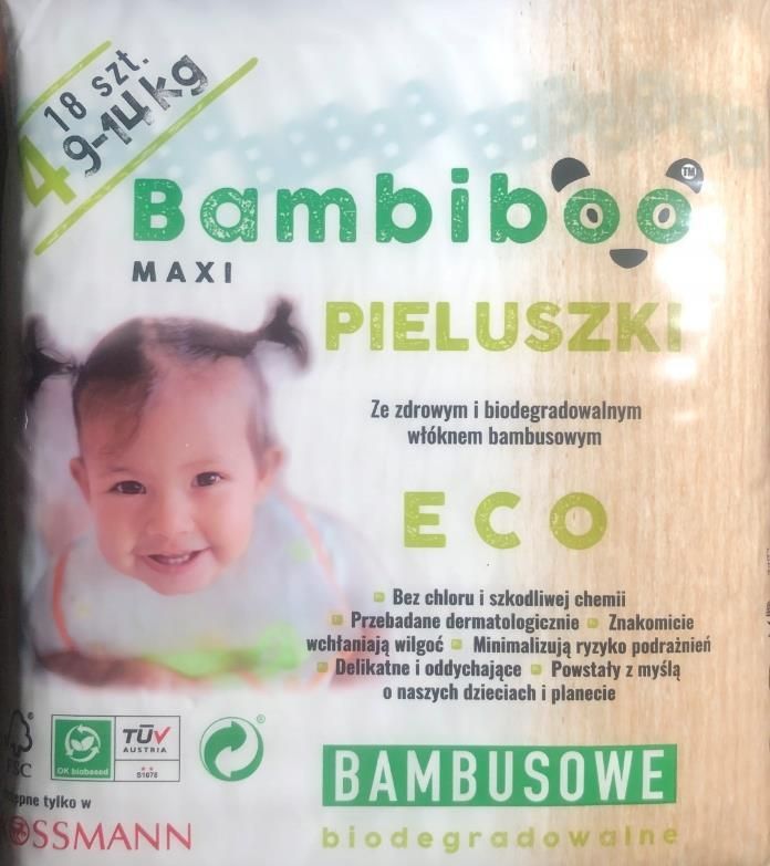 bambiboo mini pieluchy bambusowe