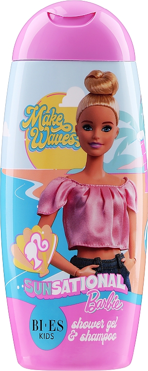 bi-es szampon i żel pod prysznic 2w1 barbie fashion