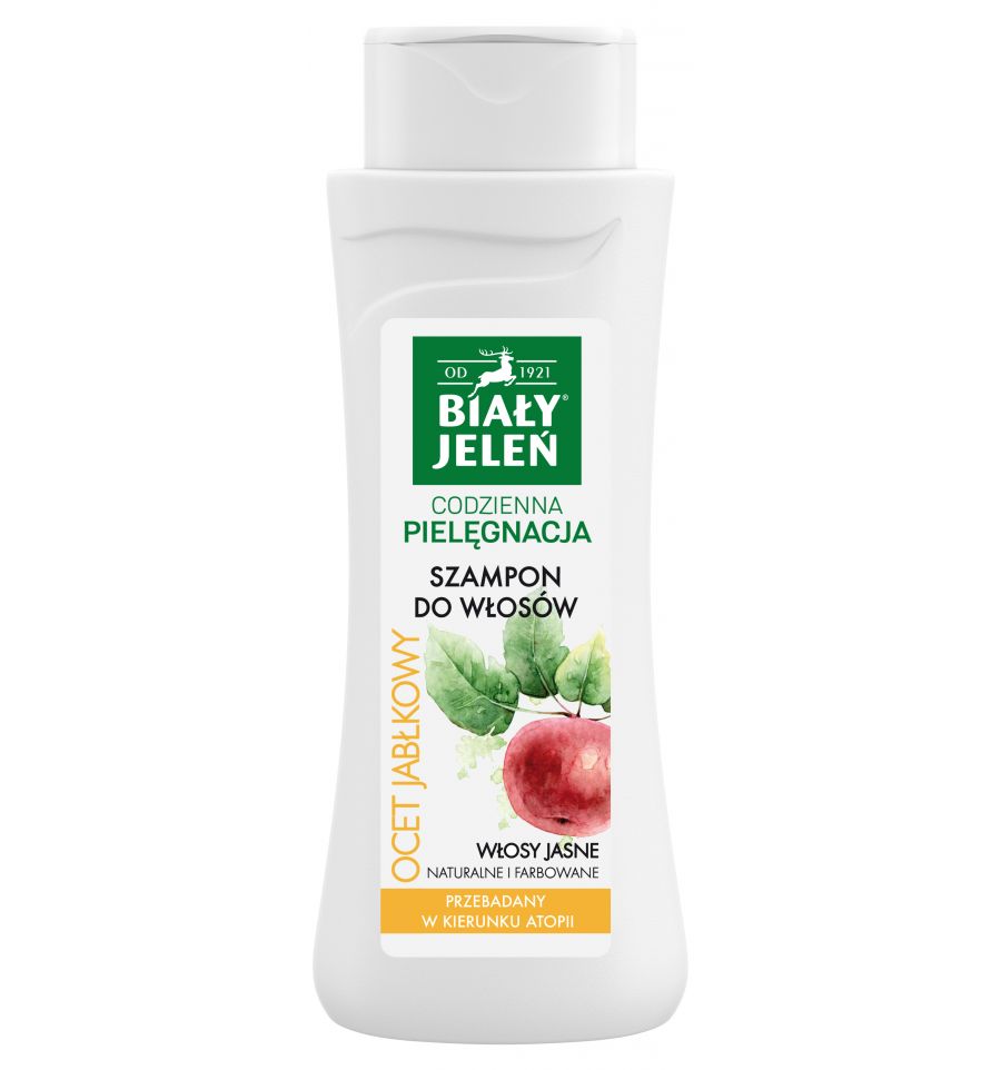 biały jeleń hipoalergiczny szampon do włosów jasnych blond 300ml