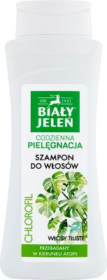 biały jeleń szampon dla skóry tłustej wrażlieej