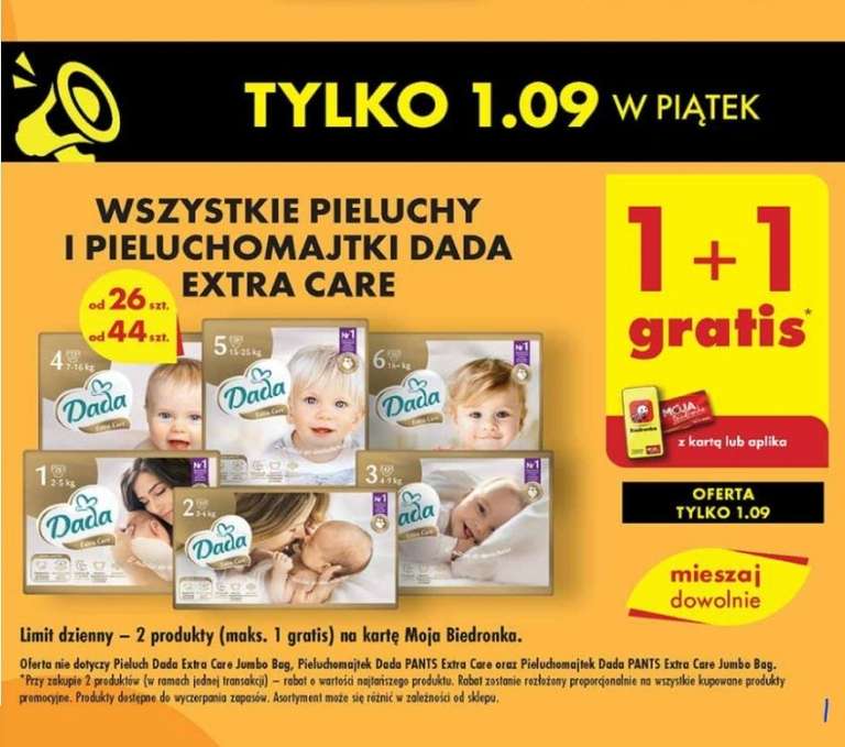 biedronka promocja pieluchy 17 10 2019