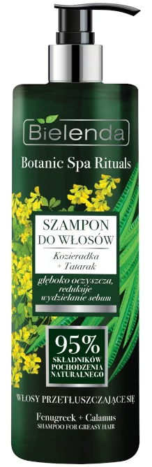 bielenda botanic formula szampon do włosów chmiel skrzyp 400ml