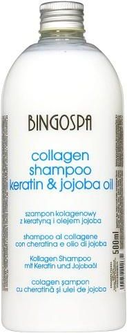 bingospa collagen shampoo kolagenowy szampon do włosów z olejkiem jojoba