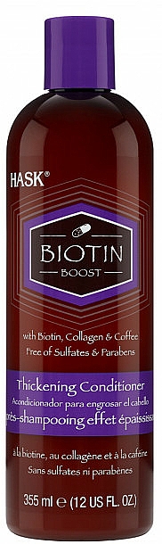 biotin & collagen thickening conditioner odżywka do włosów nadająca gęstość