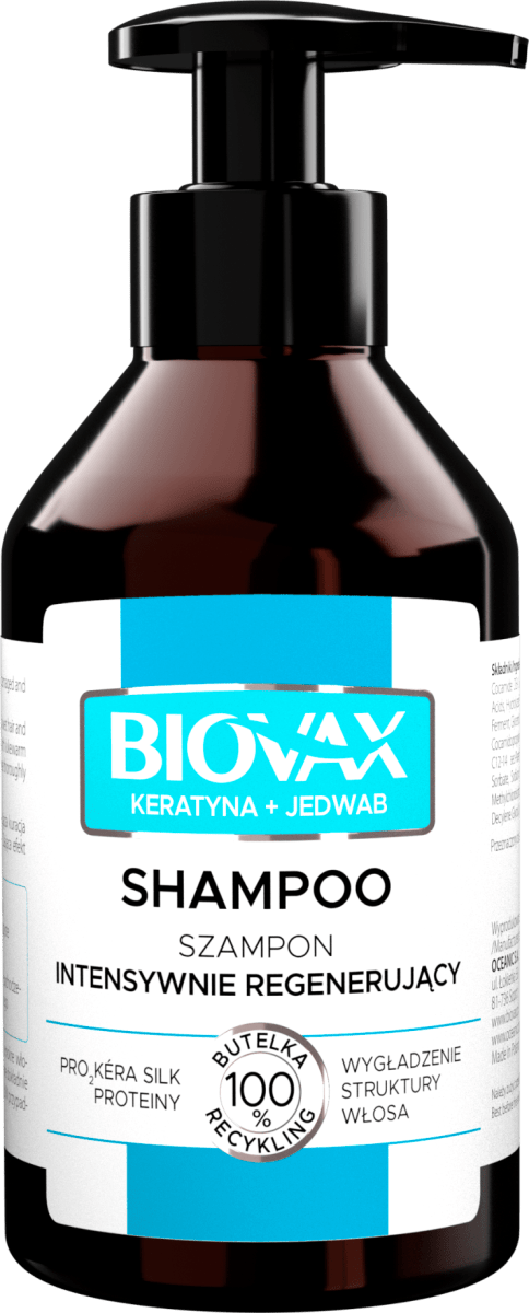 biovax keratyna i jedwab szampon rossmann