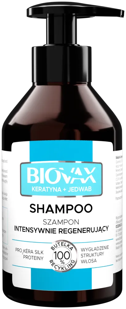 biovax keratyna jedwab szampon