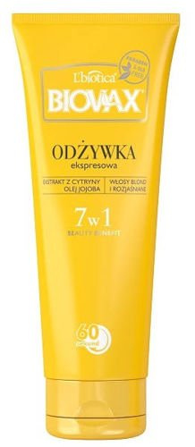 biovax odżywka bb do włosów blond