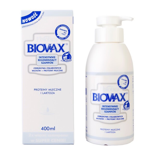 biovax proteiny mleczne szampon