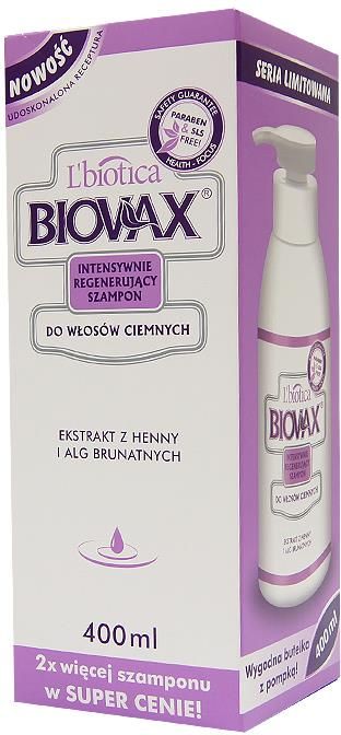 biovax szampon ciemnych