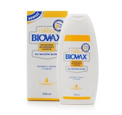 biovax szampon dla włosów blond