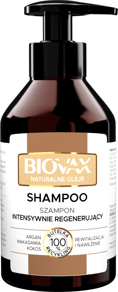 biovax szampon makadamia kokos