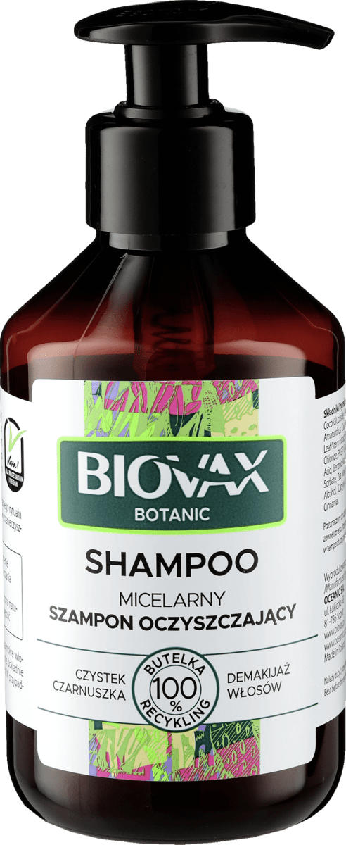 biovax szampon micelarny 10ml