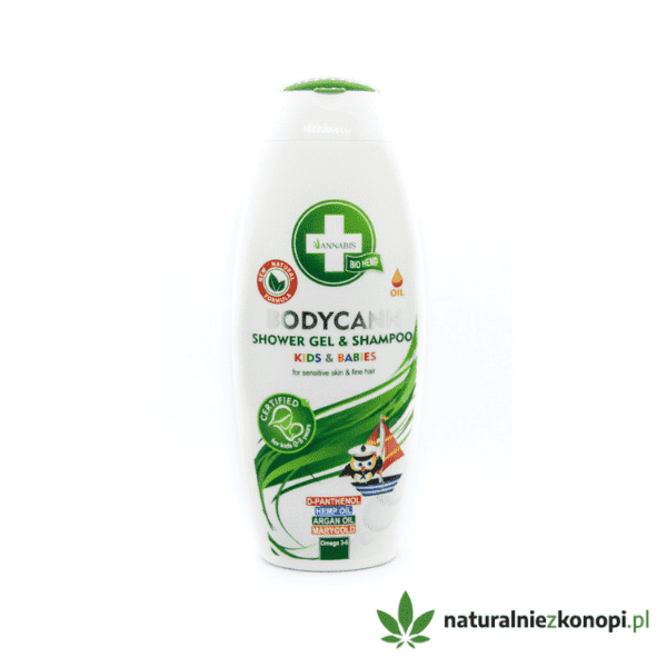 bodycann szampon konopny dla dzieci 250ml