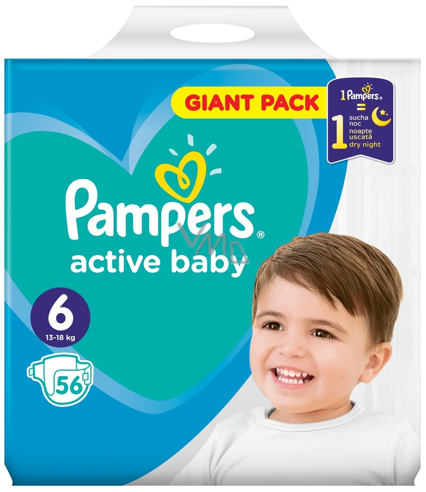 boy pampers active baby 6