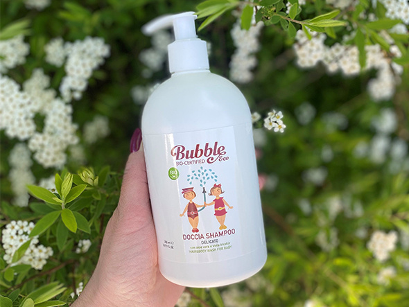 bubble&co organiczna odżywka do włosów dla dzieci 250 ml 0m+