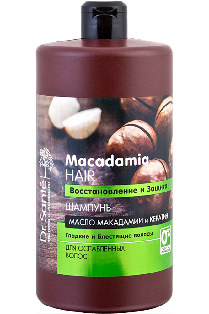 dr sante macadamia szampon macadamia i keratyna skład