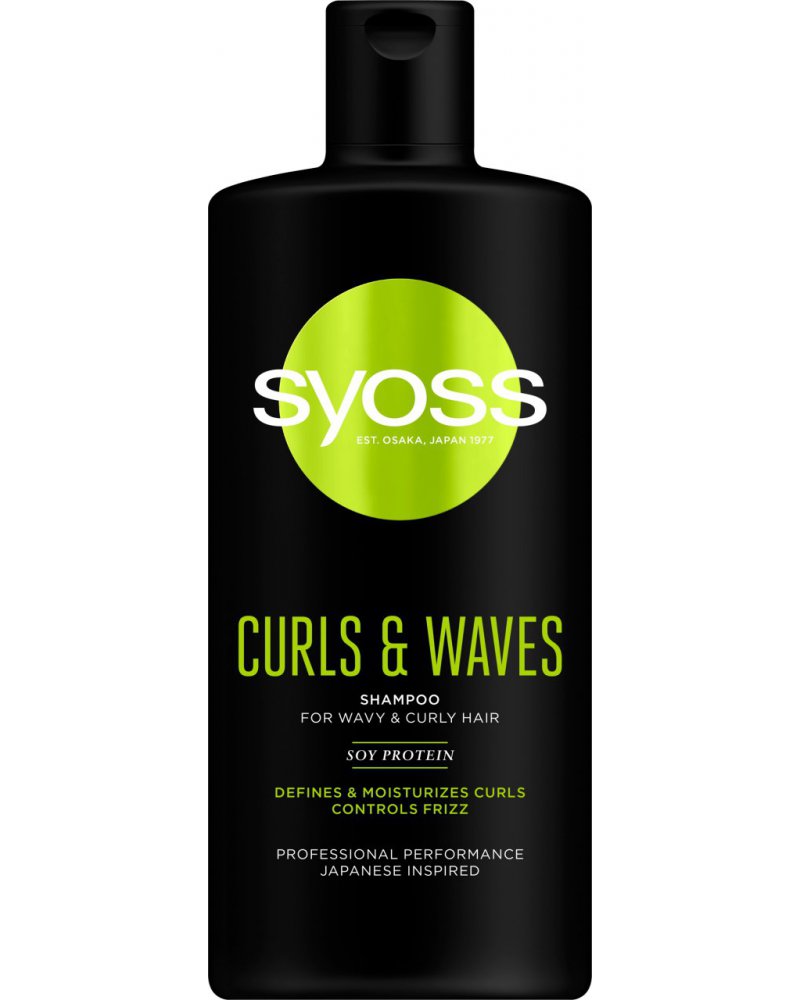 syoss curls & waves szampon