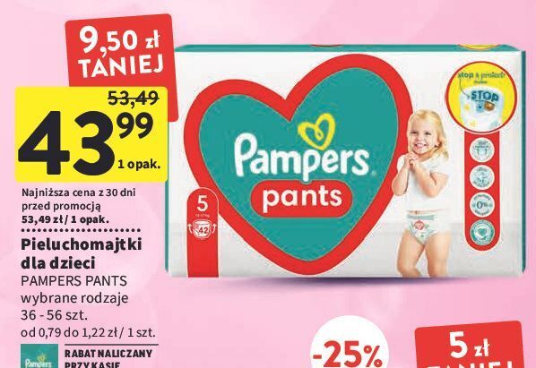 intermarche promocja pampers