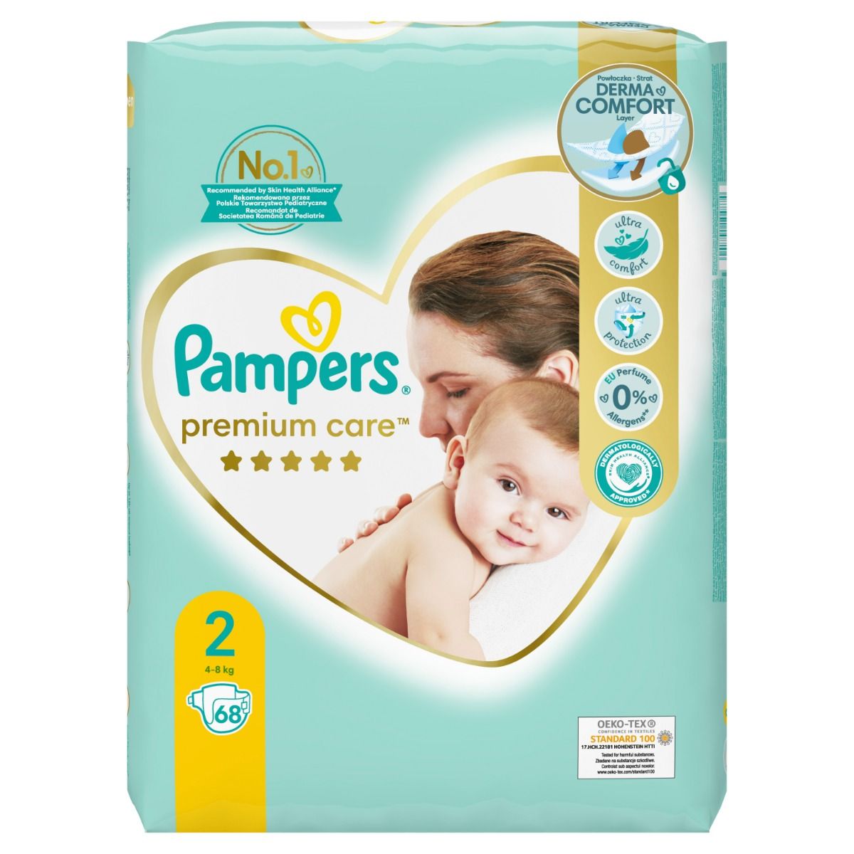 pampers pampers z niebieskim paskiem 2