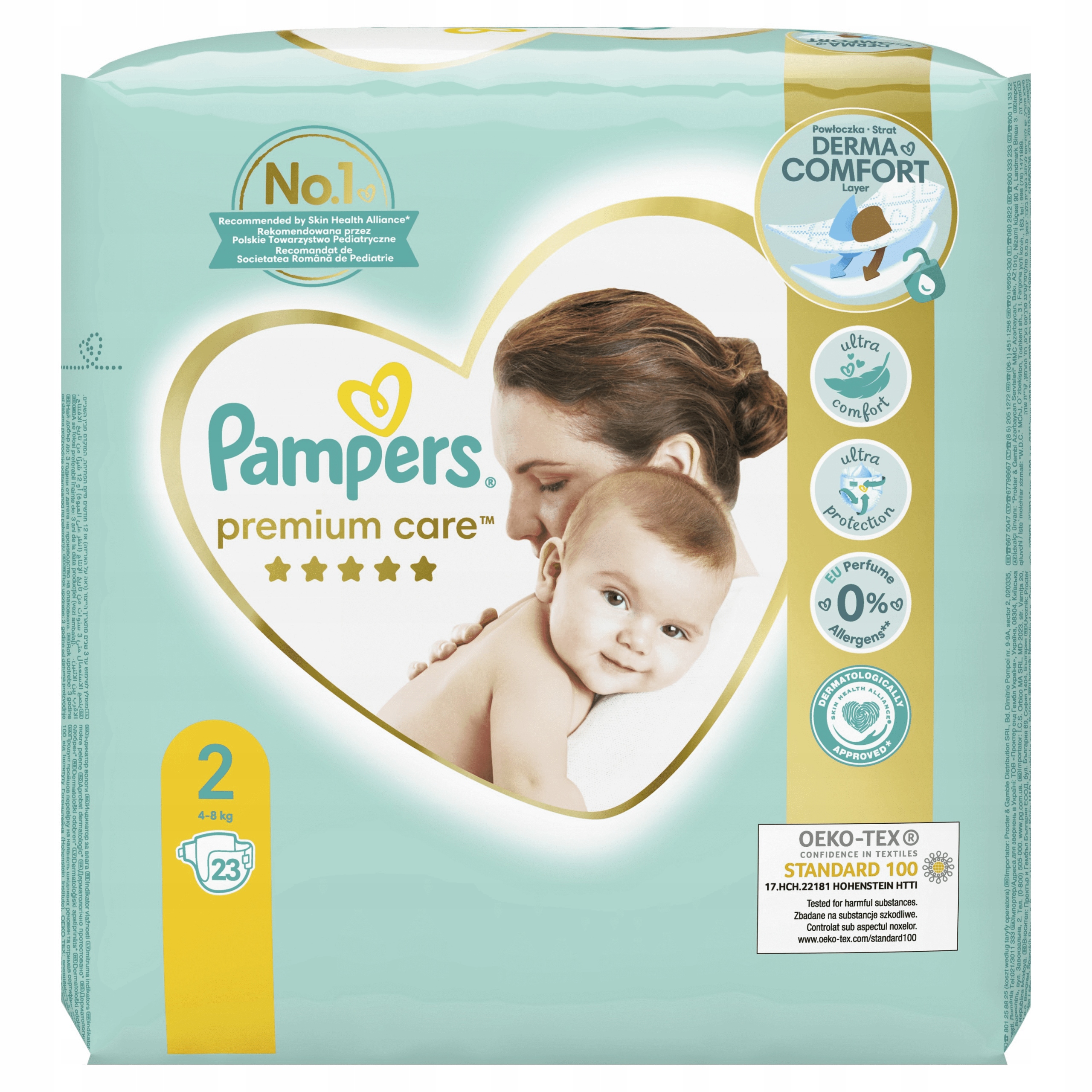 pampers rozmiar 2 lub 3