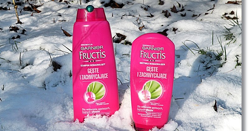 garnier fructis gęste i zachwycające odżywka do włosów