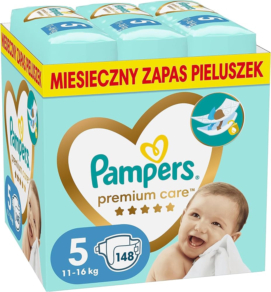 pieluchomajtki pampers dla 11 miesięcznego dziecka