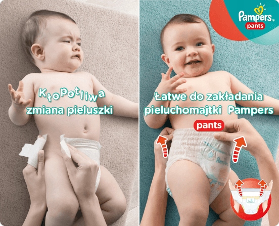 pieluchy pampers pants 3 przeciekaja boki