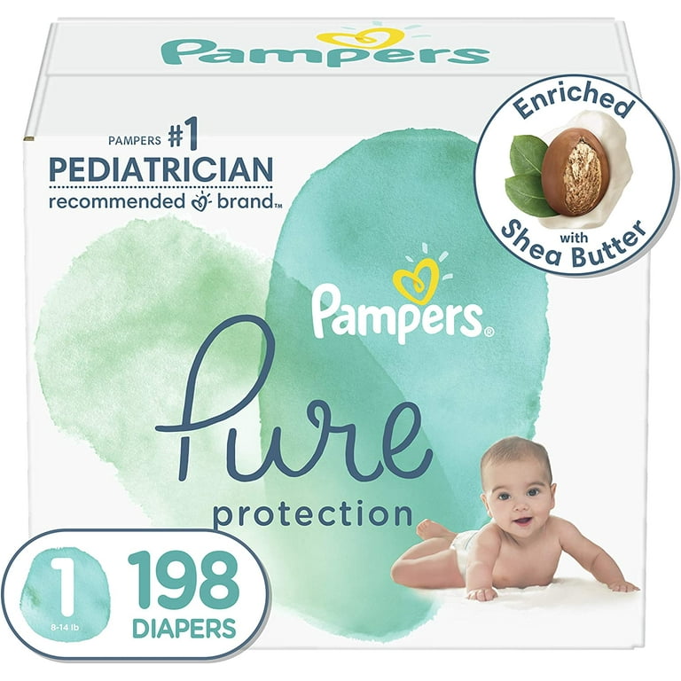 pampers pure protection size 1