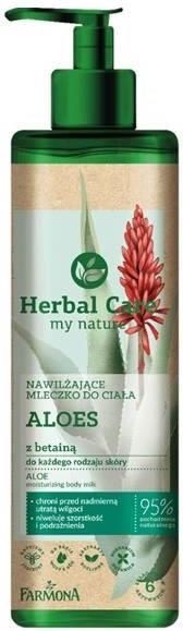 herbal care odżywka do włosów aloes