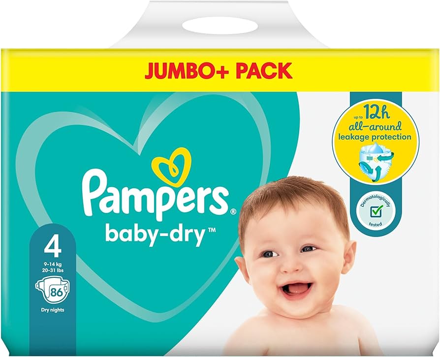 pieluchy pampers mega pack