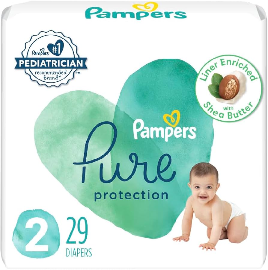 pampers 2 pure protection