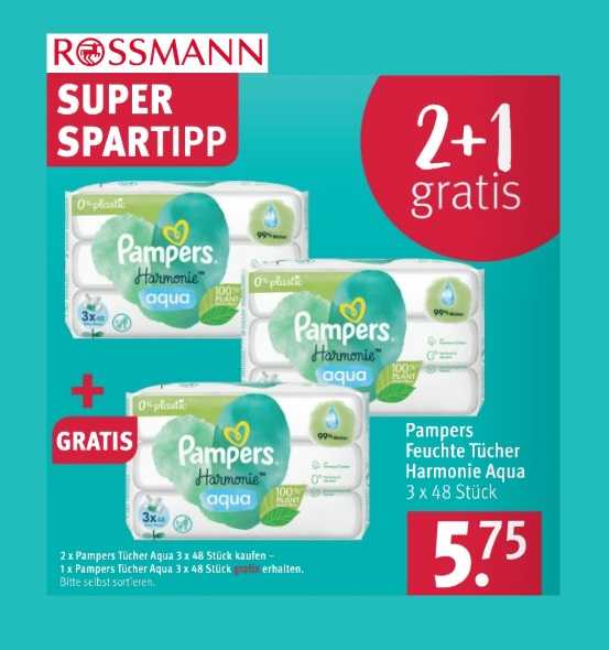 aqua pure pampers rossmann