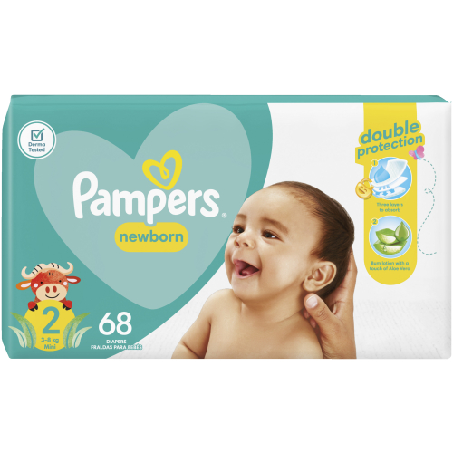 pampers 2 new baby dry test