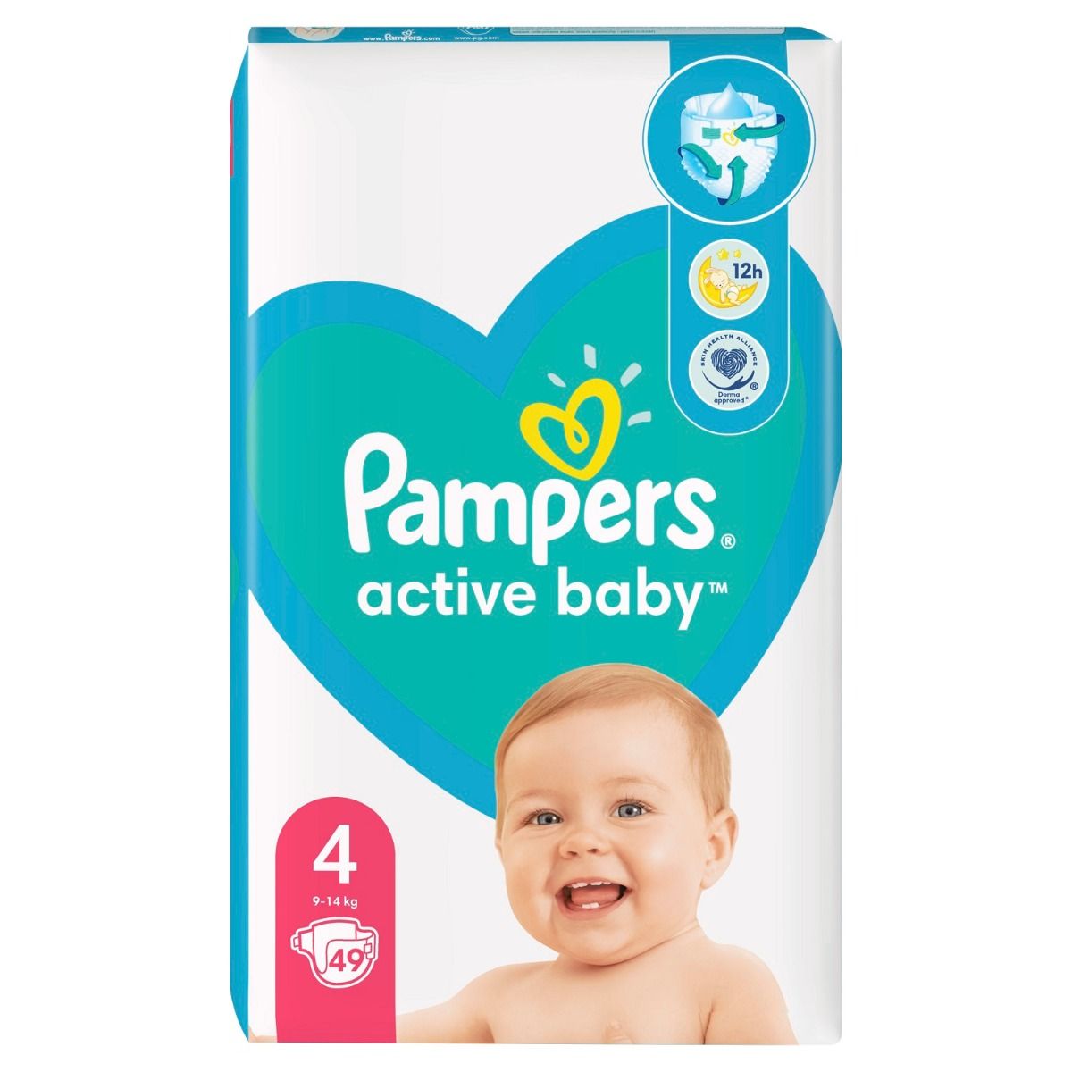 pampers active baby odparzenia