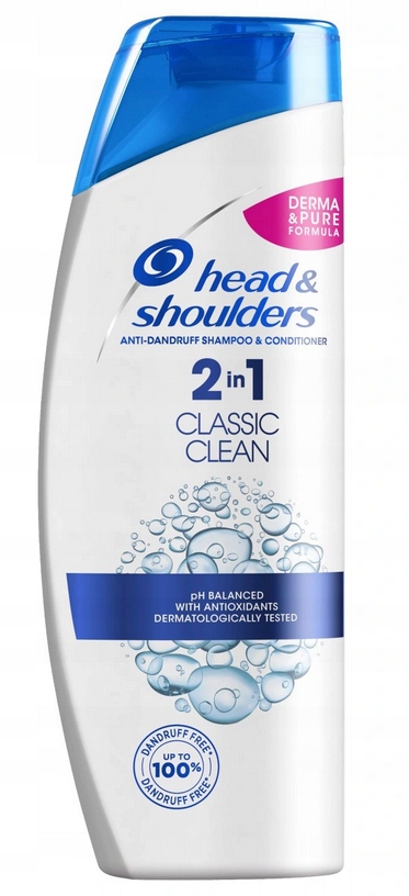 head & shoulders classic clean 2w1 szampon przeciwłupieżowy