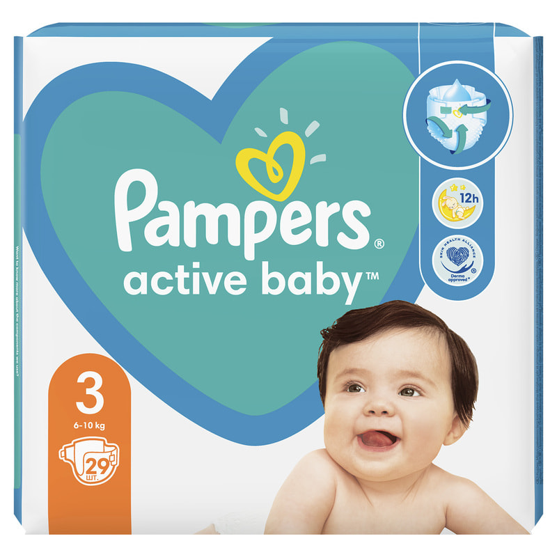 pampers actibe baby 3