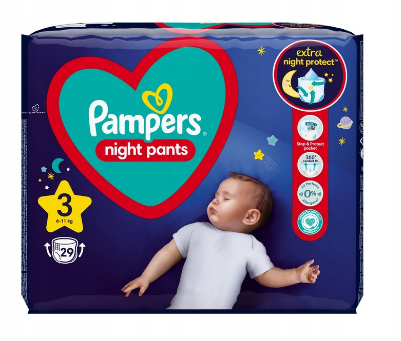 pampers na noc