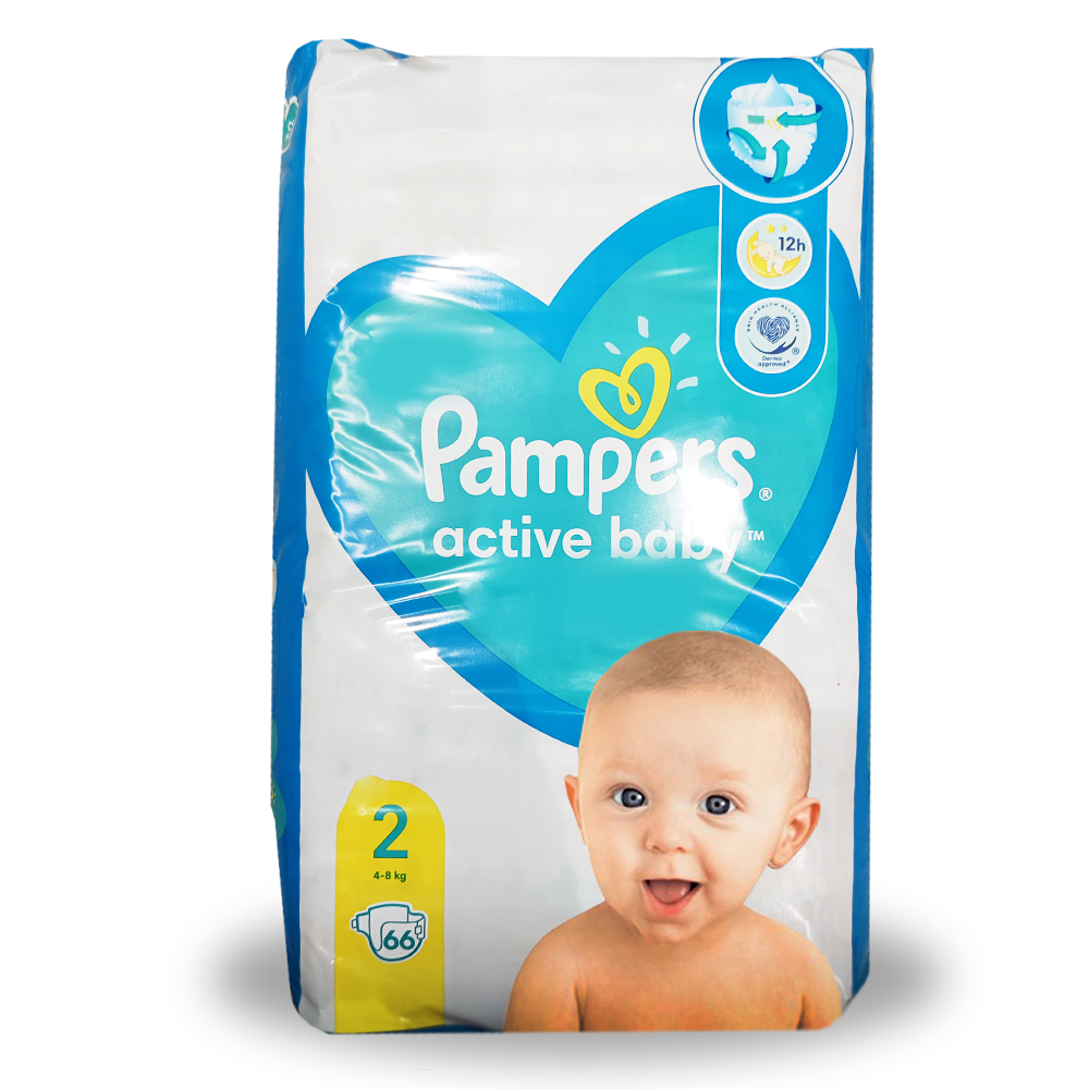 pampers 2 66 sztuk