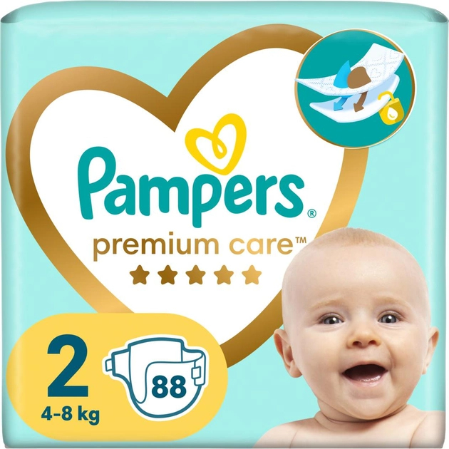 pieluchy pampers premium care 2