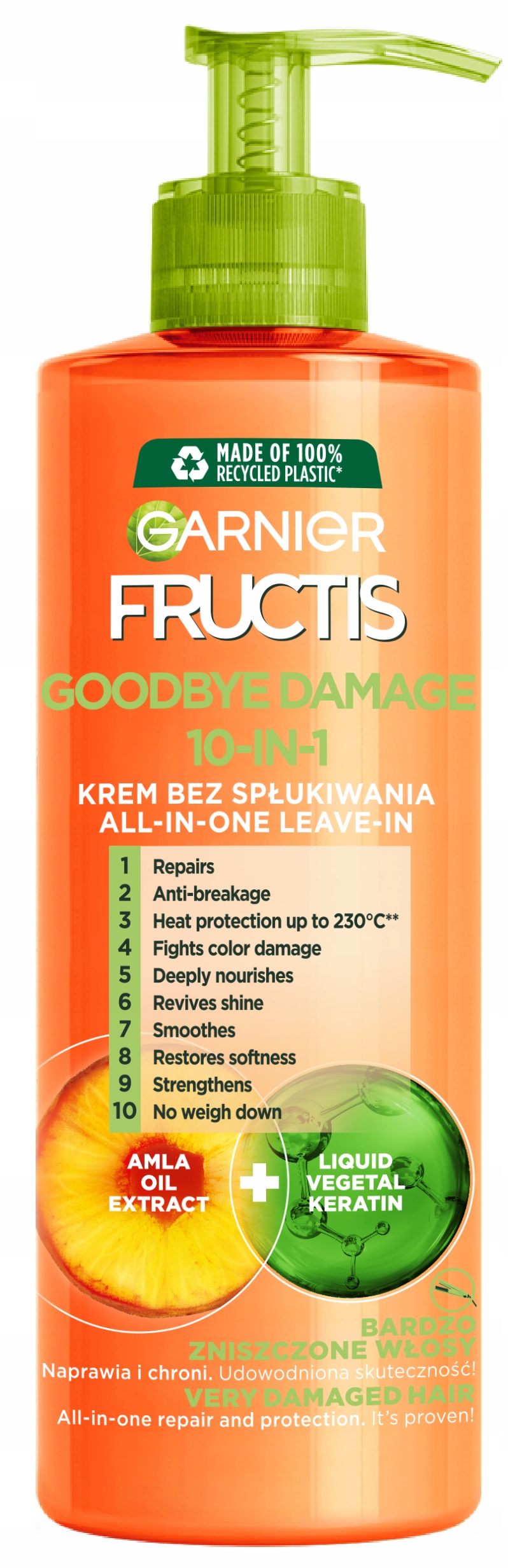 odżywka do włosów garnier goodbye damage opinie