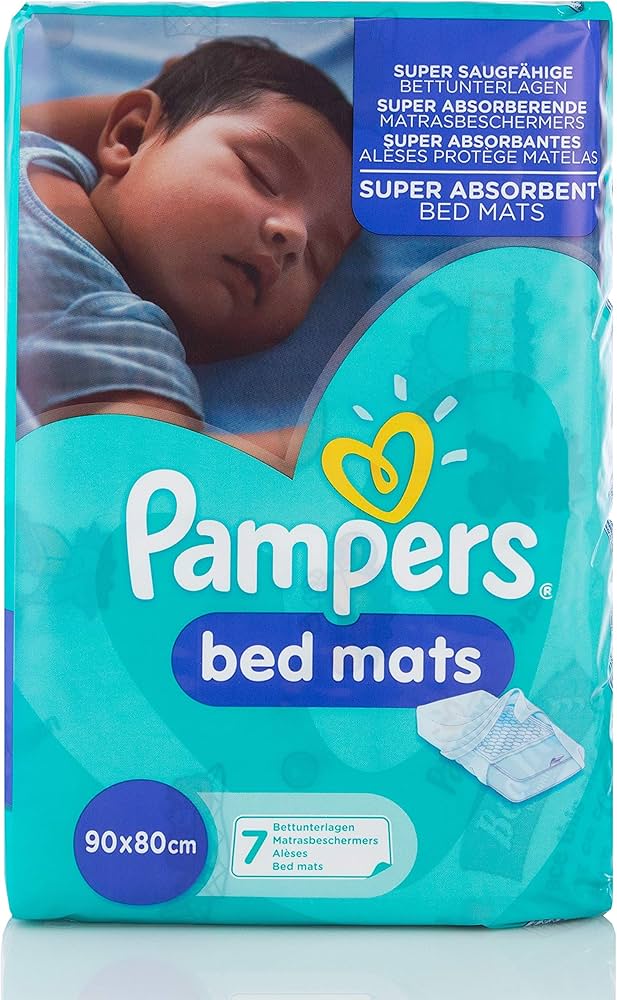 pampers bed mats 80x90