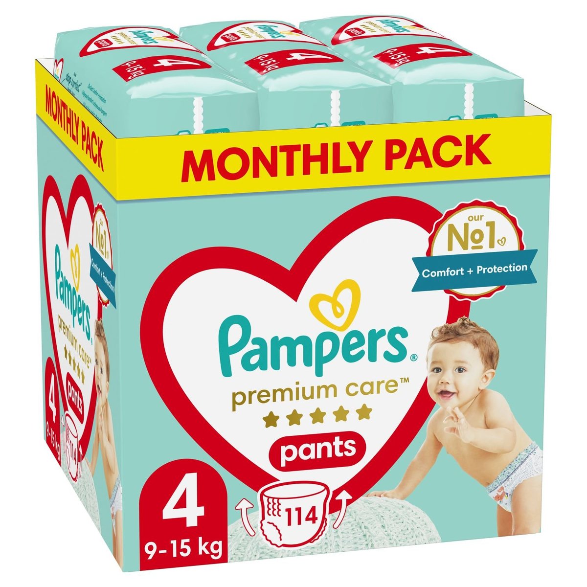 pampers pants premium care 4 akce